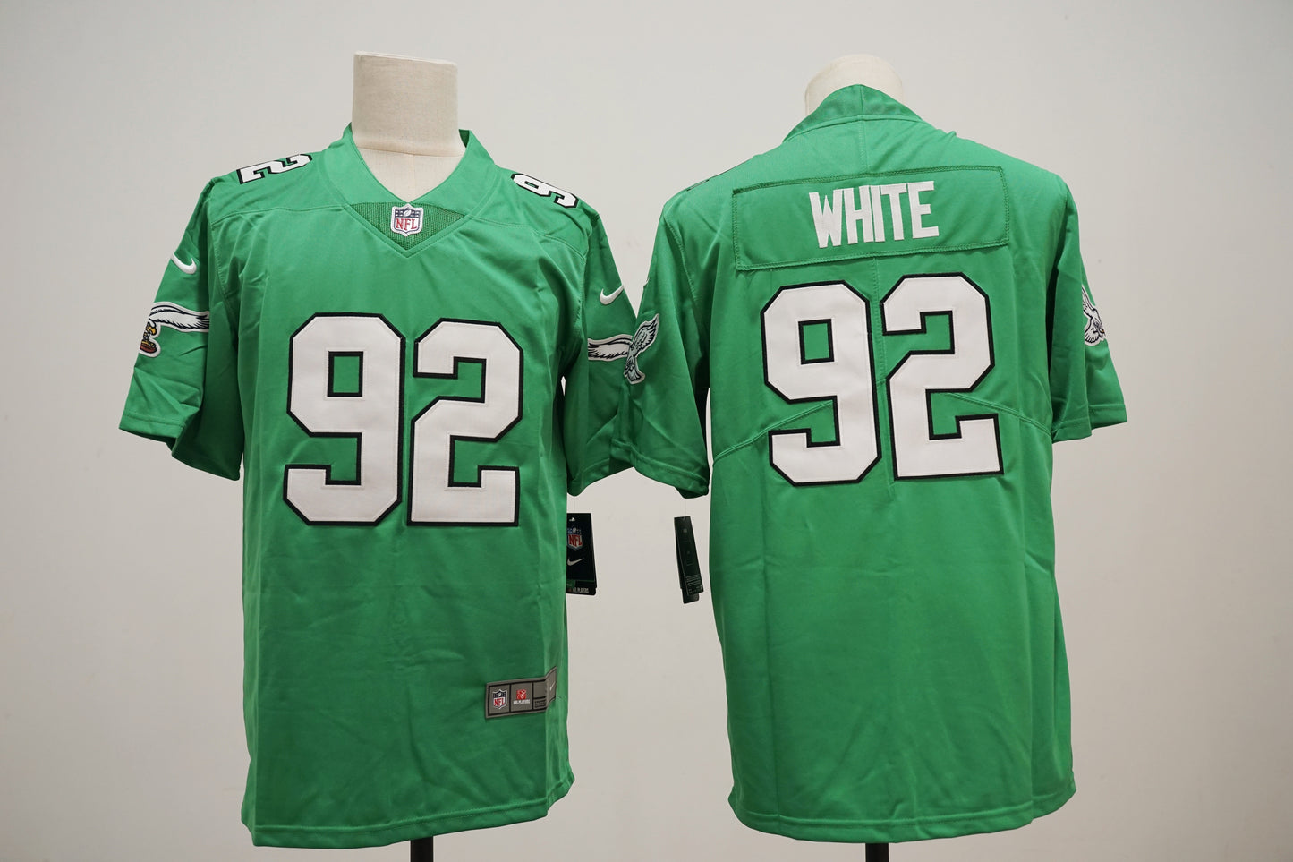 2024 Philadelphia Eagles Green Game Jersey