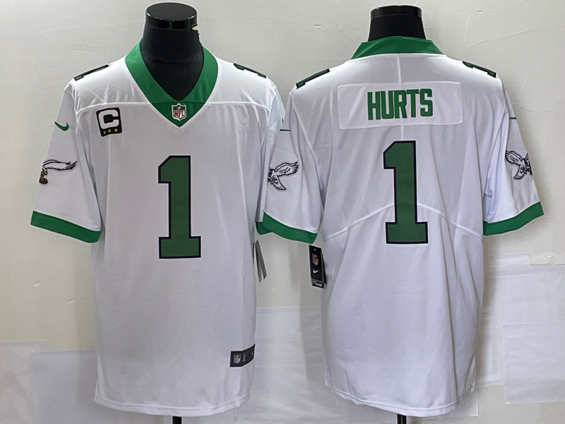 2024 Philadelphia Eagles White Game Jersey
