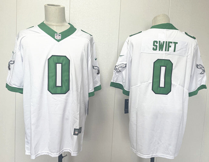 2024 Philadelphia Eagles White Game Jersey