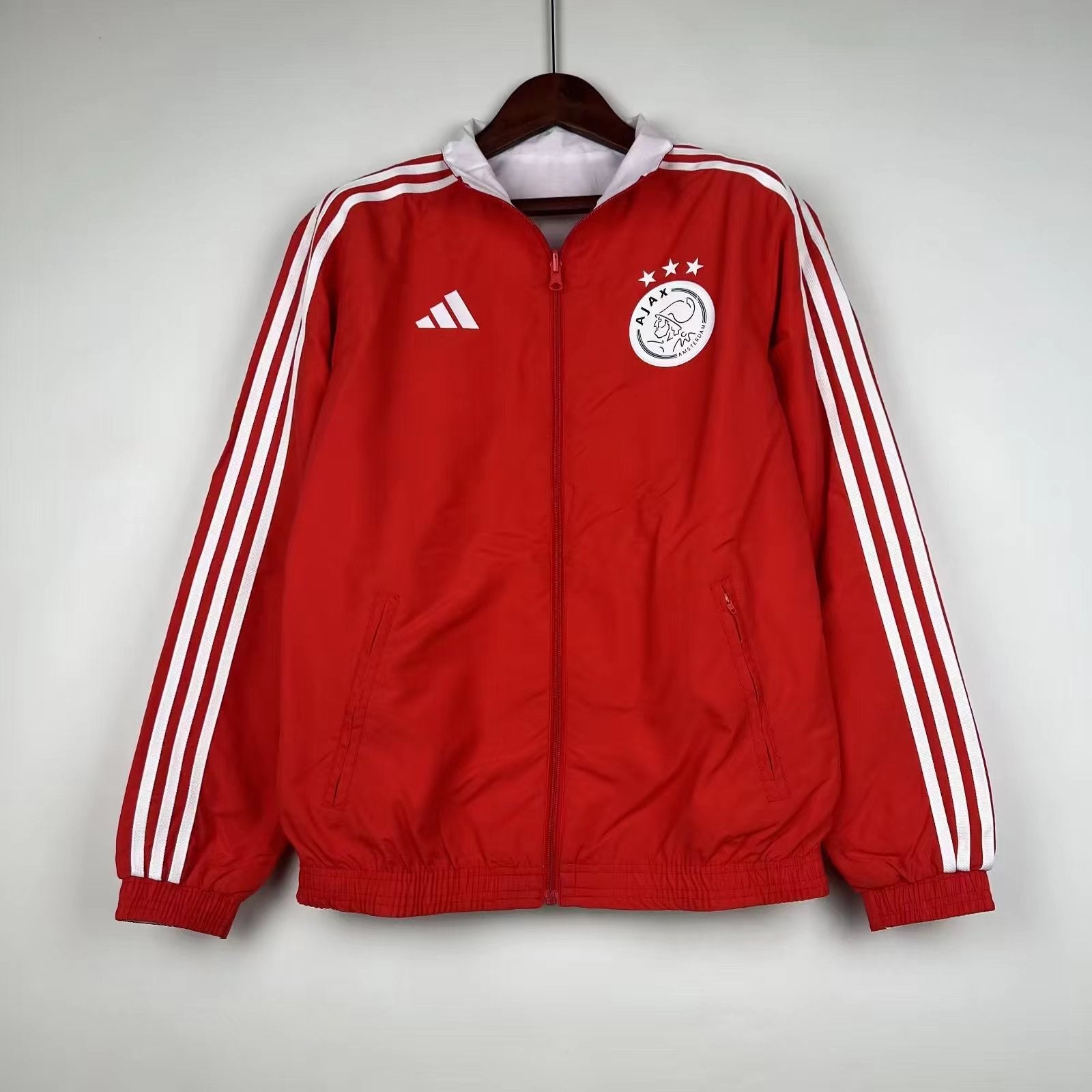 Training Jacket Ajax Fc Jacket Ajax Red Training Jacket – Chief Kits