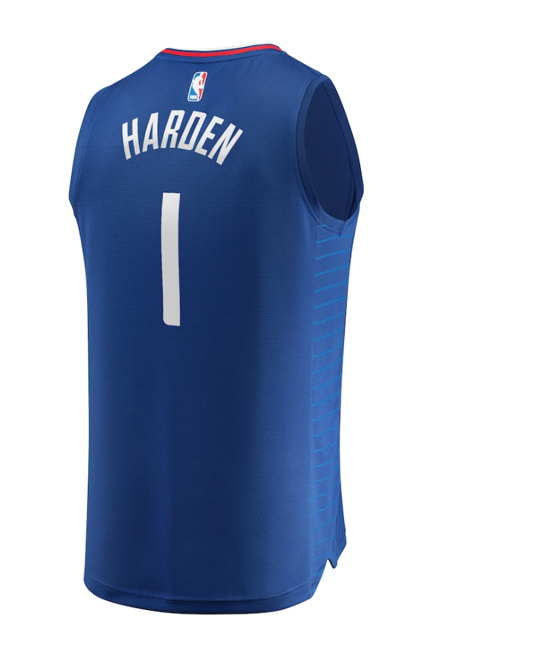 NBA LA Clippers Fanatics Royal Fast Break Player Jersey - Icon Edition