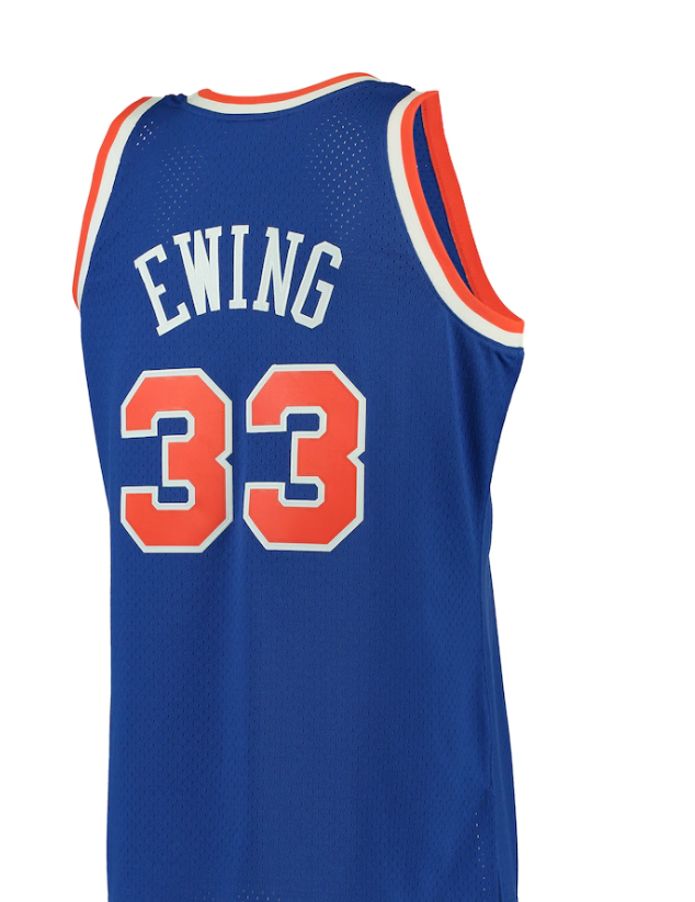 New York Knicks Mitchell & Ness Blue 1991/92 Hardwood Classics Swingman