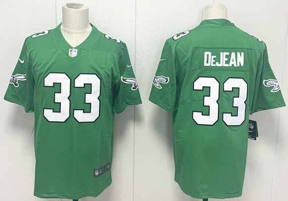 2025 Philadelphia Eagles Green Game Jersey