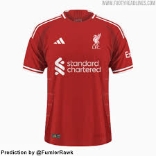 LiverpooI FC 2025/26 Home kit