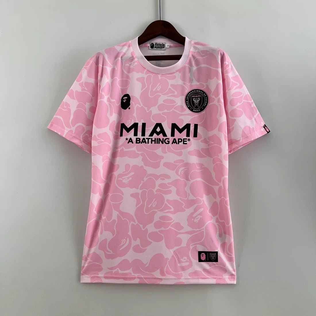 BAPE x Inter Miami 23/24 Pink Camo Jersey