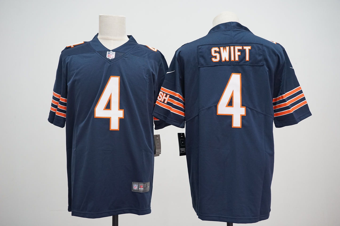 2024 Chicago Bears Navy Blue Game Jersey