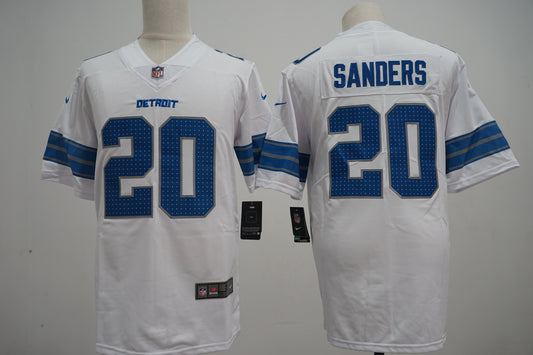 2024 Detroit Lions White Game Jersey
