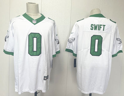 2024 Philadelphia Eagles White Game Jersey