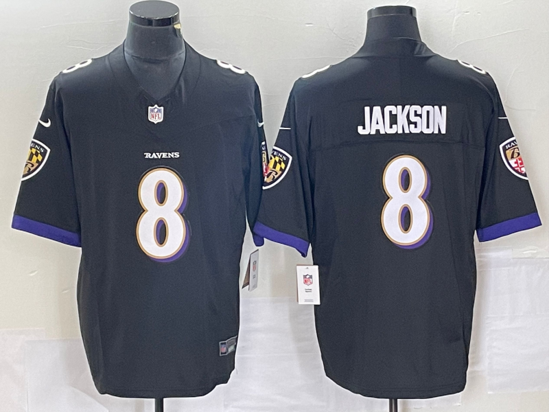 2024 Baltimore Ravens Black Home Game Jersey
