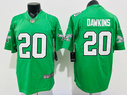 2024 Philadelphia Eagles Green Game Jersey