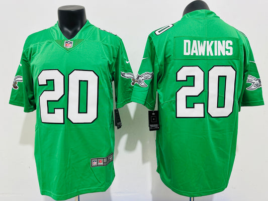 2024 Philadelphia Eagles Green Game Jersey