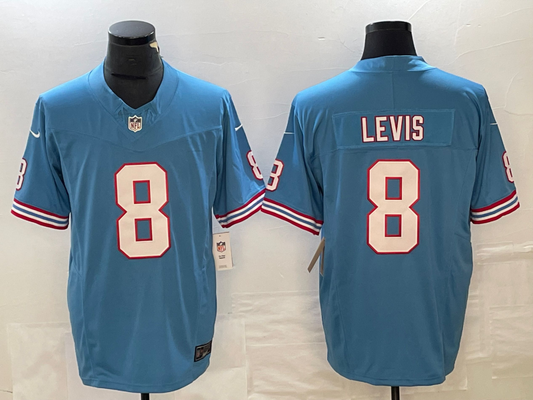 2024 Tennessee Titans Blue Game Jersey