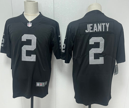 2025 Las Vegas Raiders Black Game Jersey