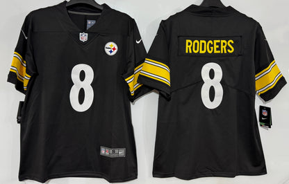 2025 Pittsburgh Steelers Black Home Game Jersey