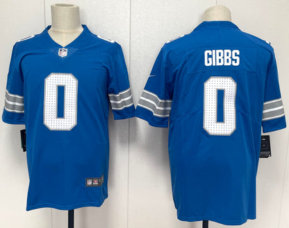 2025 Detroit Lions Blue Game Jersey