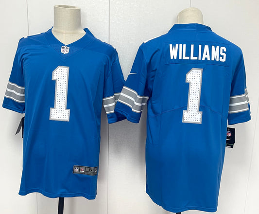 2025 Detroit Lions Blue Game Jersey