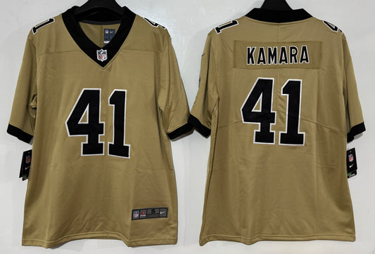 2025 New Orleans Saints Gold Game Jersey
