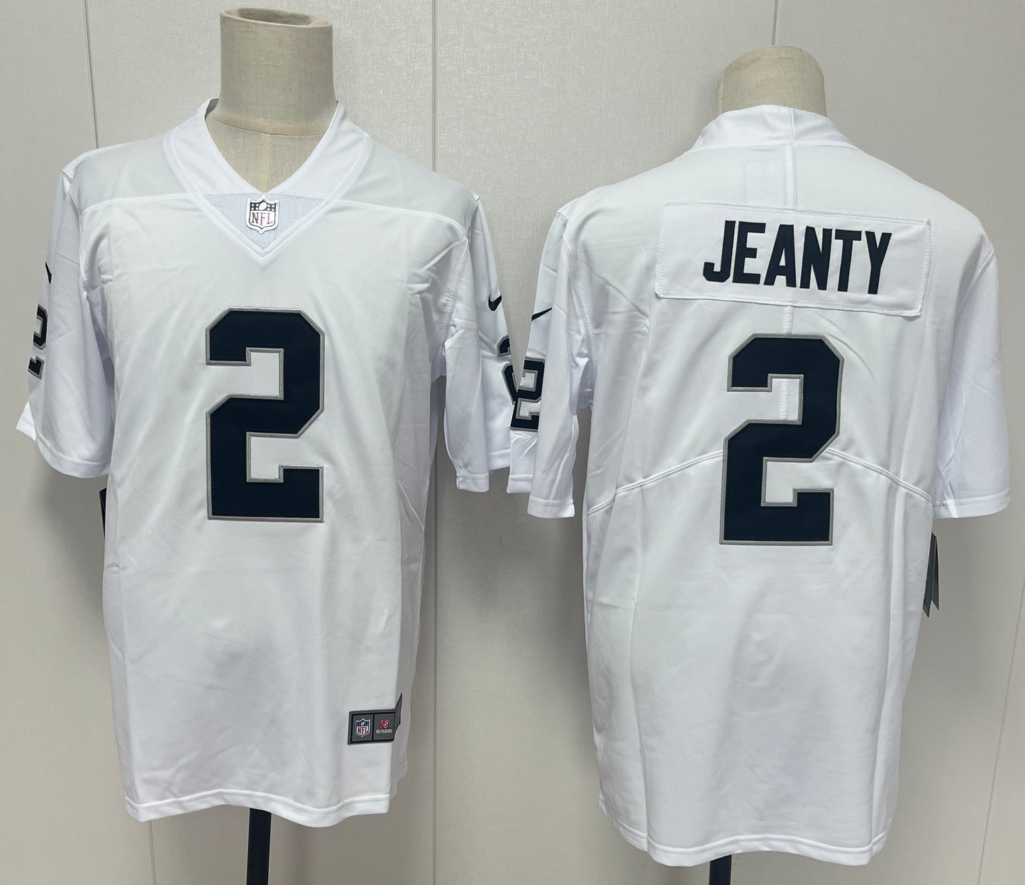2025 Las Vegas Raiders White Game Jersey