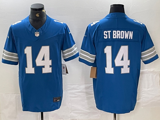 2024 Detroit Lions Blue Game Jersey
