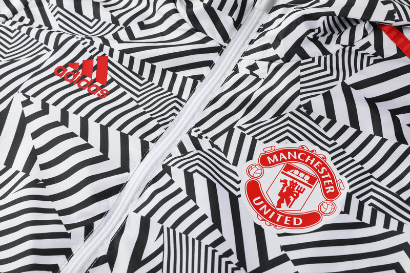 Manchester Utd Zebra Striped Light Jacket