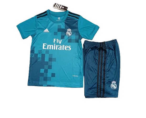 Real Madrid 17/18 Youth Third Full Kit