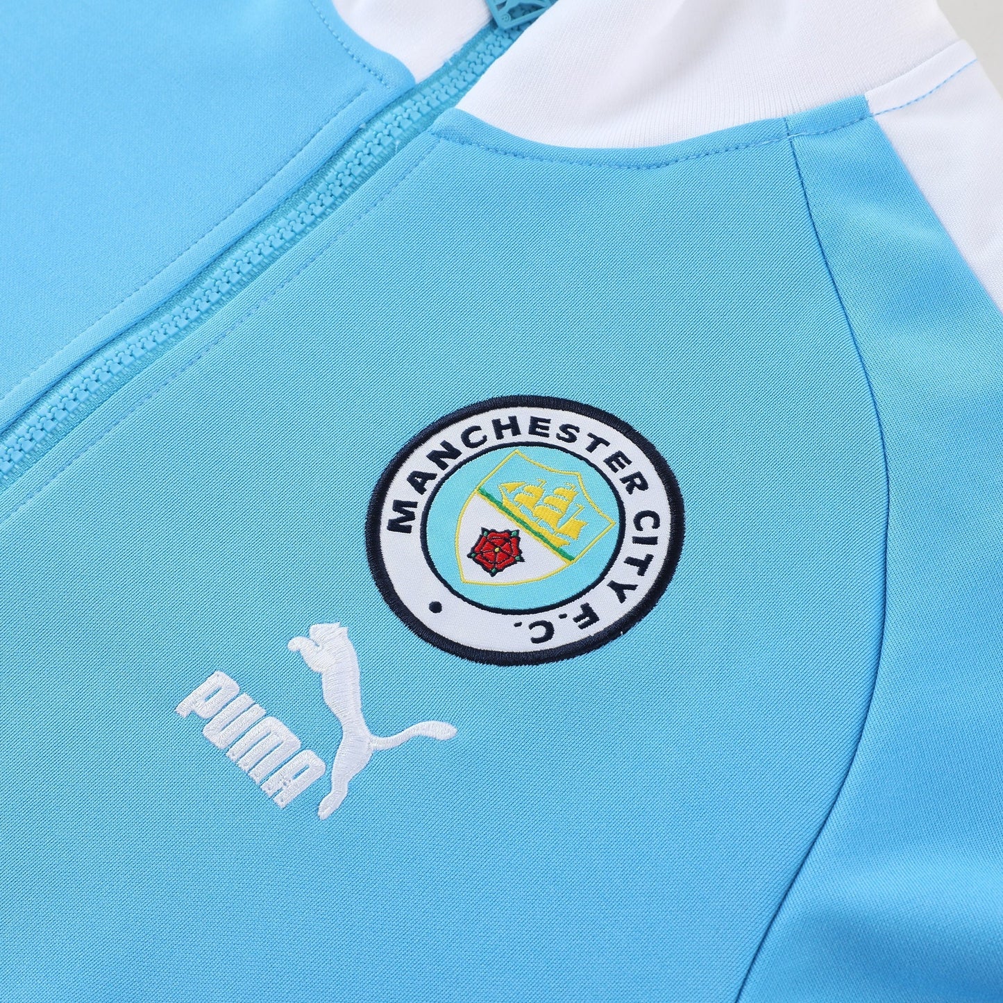 Man City Sky Blue Heritage Tracksuit