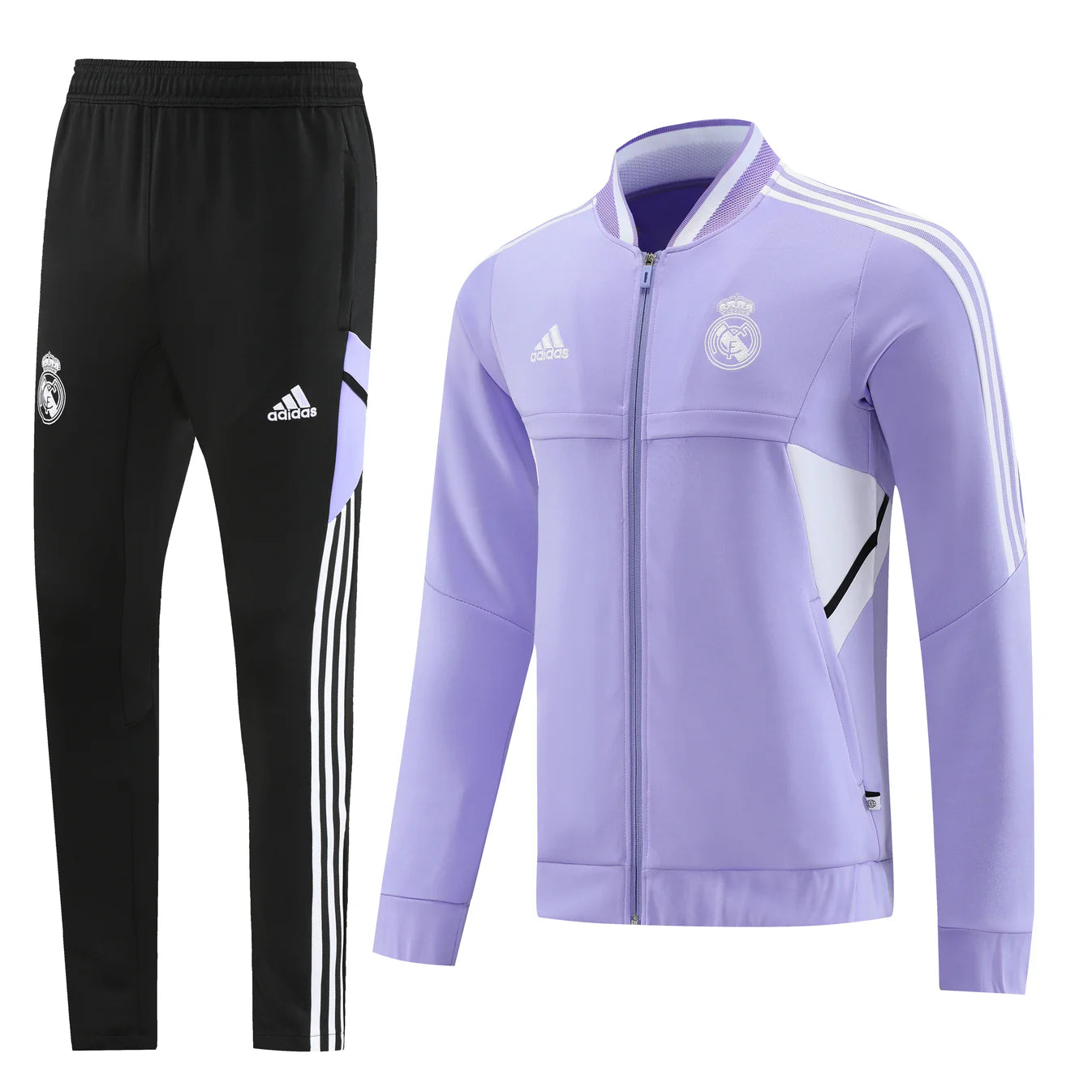 Real Madrid Pastel Violet Training Tracksuit