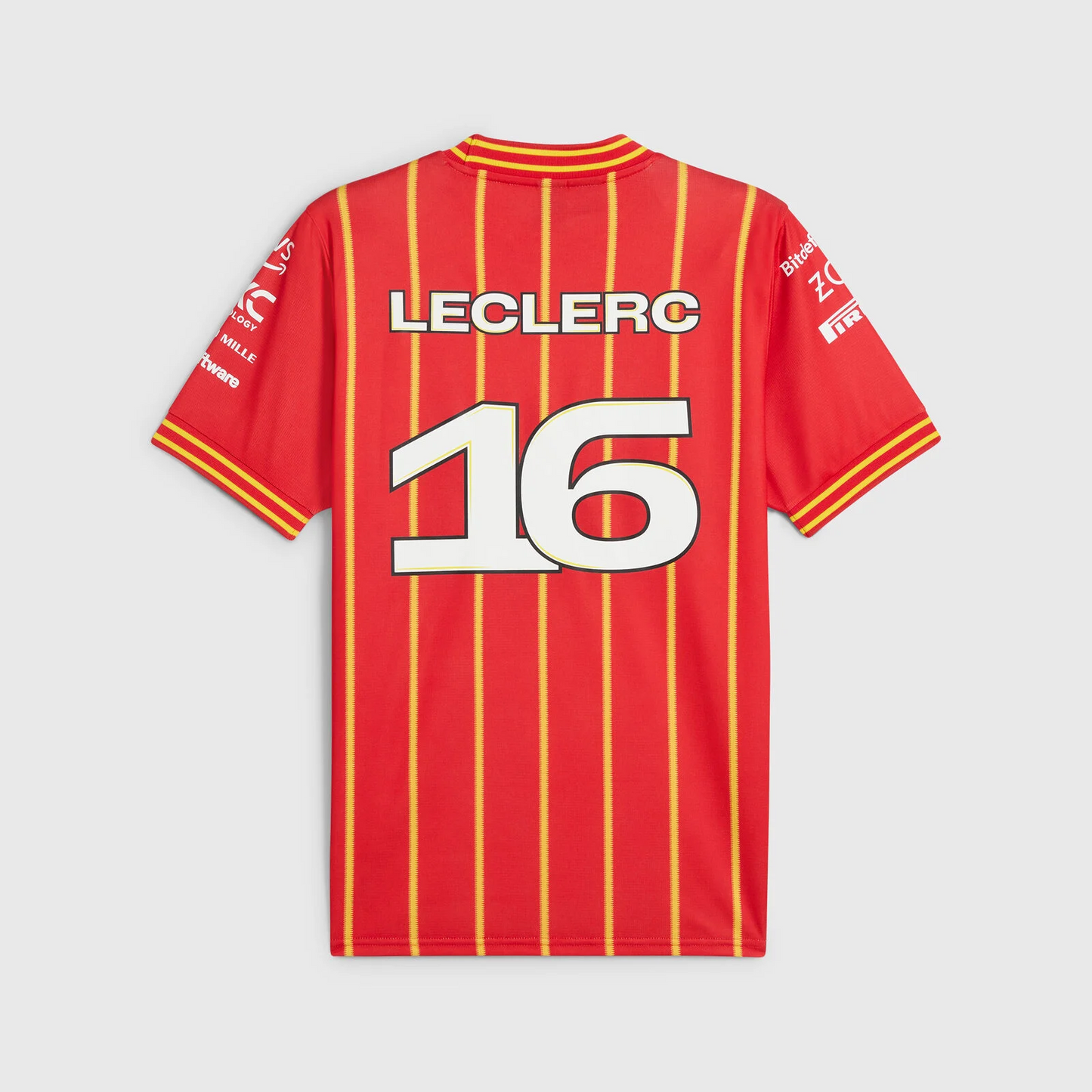 2024 Ferrari Team Soccer Jersey - Charles Leclerc