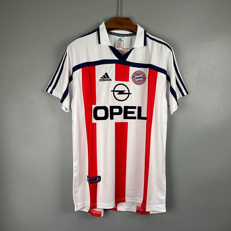 Bayern Munich 2000/01 Away White Kit