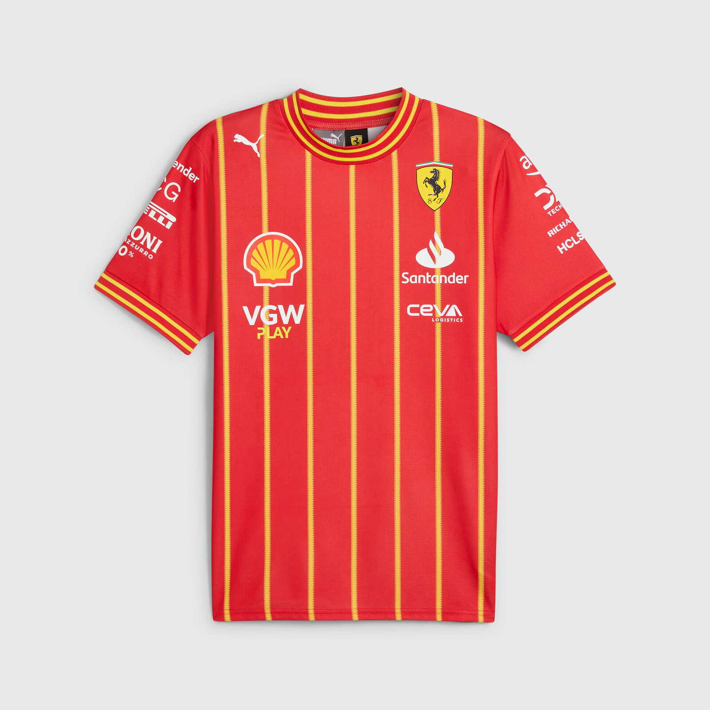 2024 Ferrari Team Soccer Jersey Carlos Sainz Jr – Chief Kits