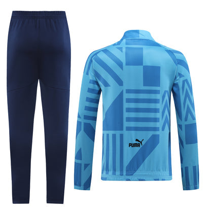 Man City Blue Pulse Training Tracksuit