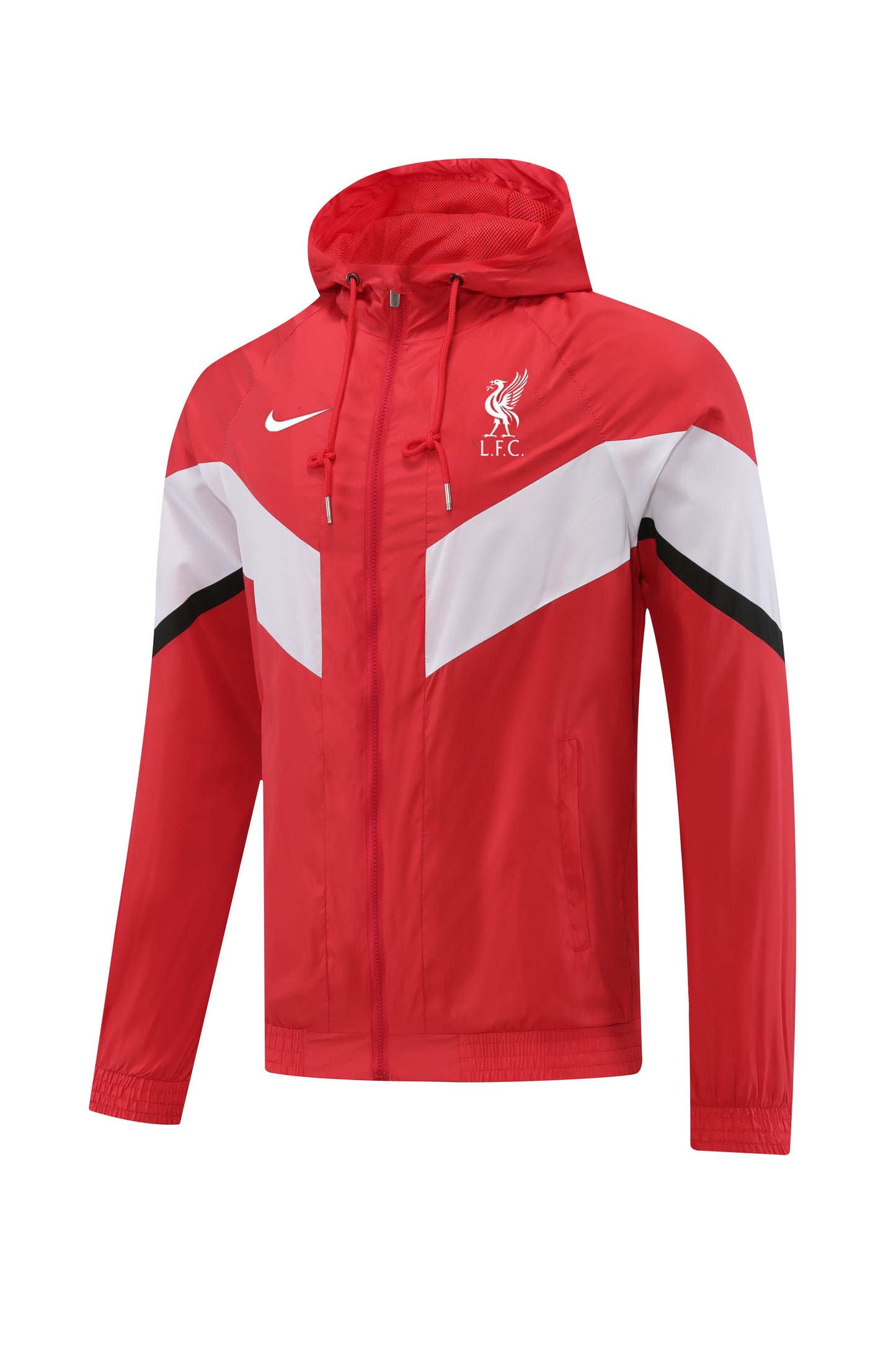 Liverpool FC Red Hooded Windbreaker