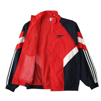 Arsenal Retro Track Jacket – Red/Navy