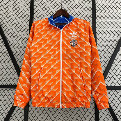 Manchester Reversible Orange/Blue Tracksuit Jacket