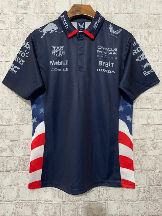 Red Bull Racing 2024 USA Edition Polo Shirt