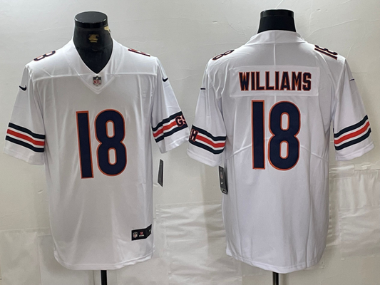 2024 Chicago Bears White Game Jersey
