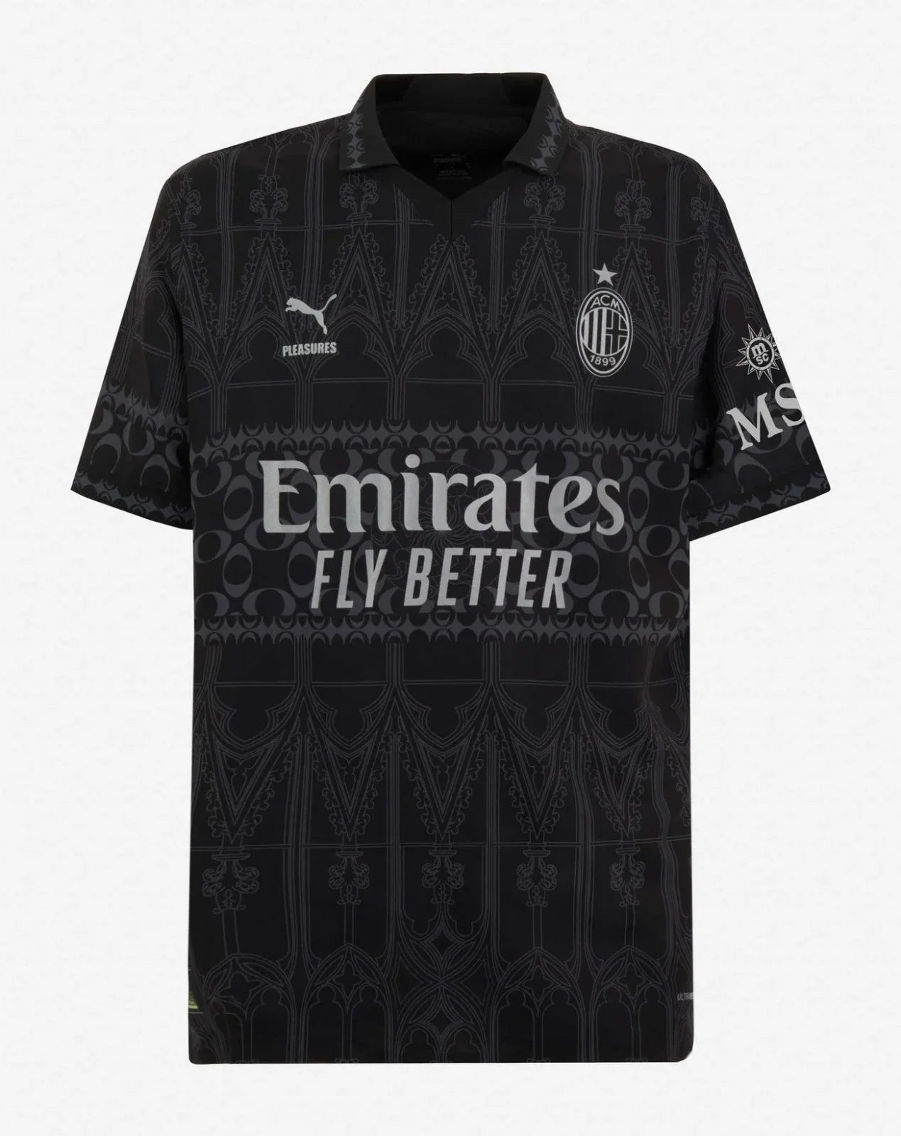 AC Milan x Pleasures 2023/24 Fourth Kit