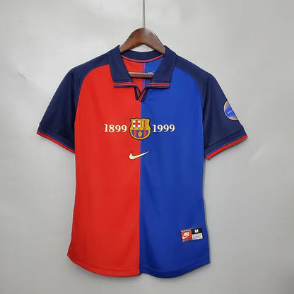 Barcelona 1999/2000 100th Anniversary Home Kit