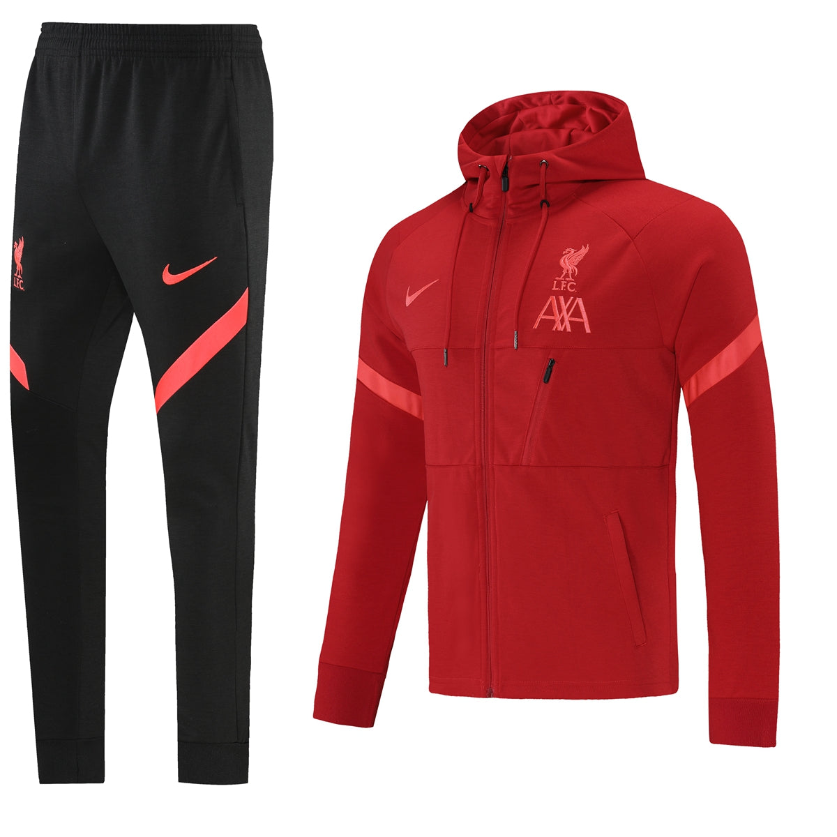 Liverpool Red Fury Hooded Tracksuit