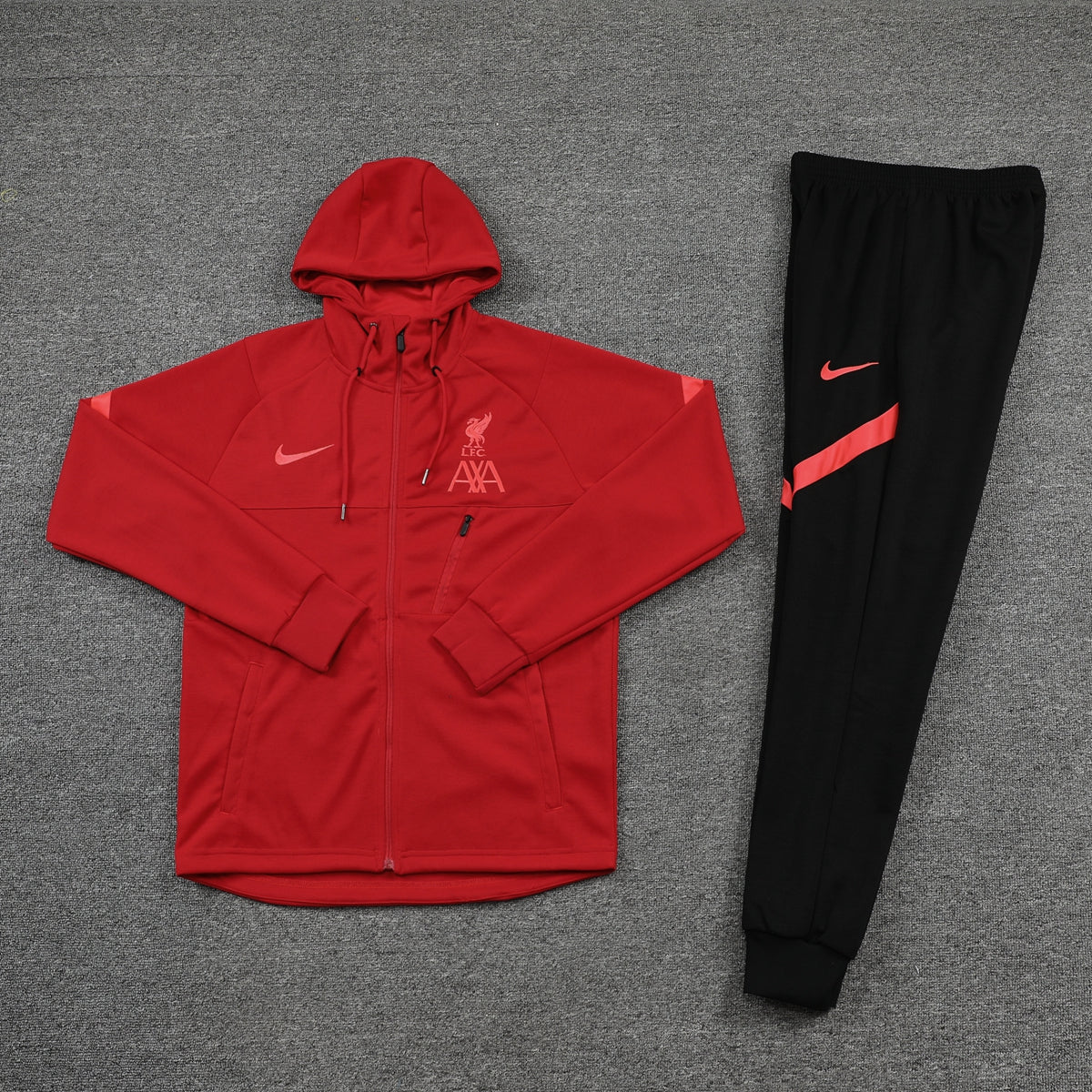 Liverpool Red Fury Hooded Tracksuit