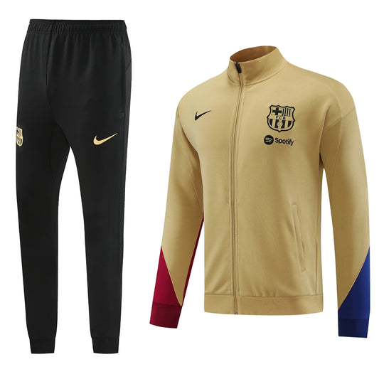 Barça Heritage Gold Tracksuit