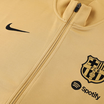 Barça Heritage Gold Tracksuit