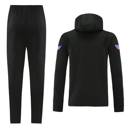 FC Barcelona Blackout Prism Tracksuit - Nightfall Edition