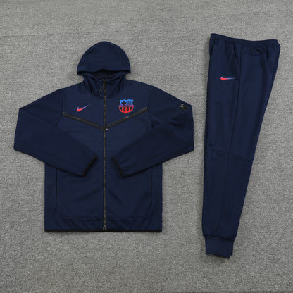 FC Barcelona Stealth Hoodie Tracksuit - Elite Edition