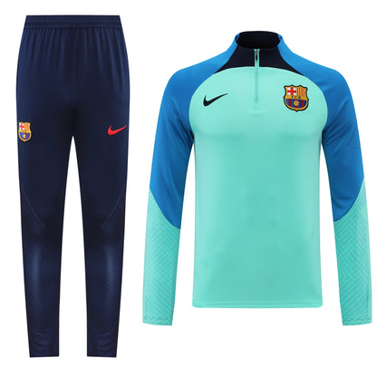 FC Barcelona Aqua Breeze Training Tracksuit - Coastal Edition