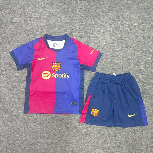 Barca 24/25 Youth Home Kit