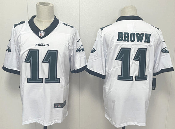2025 Philadelphia Eagles White Game Jersey
