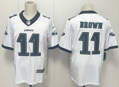 2025 Philadelphia Eagles White Game Jersey