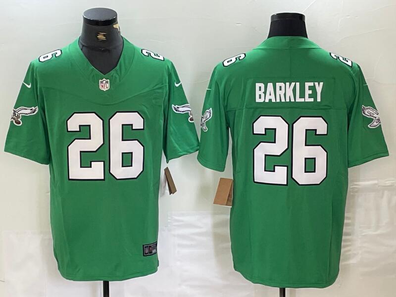 2025 Philadelphia Eagles Green Game Jersey