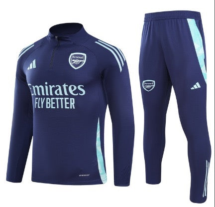 Arsenal FC 2024/25 Training Tracksuit – Navy Blue